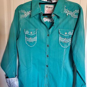 Roar Womens Western Shirt XL
